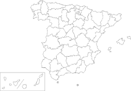 Provinces of Spain (Blank map).png