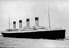 Le Titanic le 10 avril 1912 à Southampton