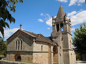 Façade de l'église Saint-Victor