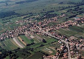 Photo aérienne de Ócsa