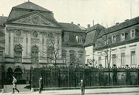 La chancellerie vers 1895.