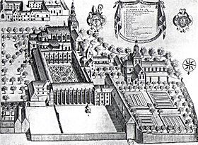 Abbaye de Corbie en 1677
