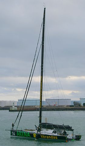 L’Akena Vérandas après le prologue de la Transat Jacques Vabre 2011