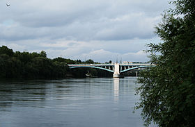Le pont d'Argenteuil sur la Seine