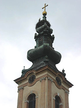 L'église orthodoxe serbe de Begeč