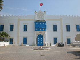 Vue du palais Zarrouk