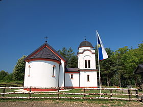 L'église orthodoxe serbe de Brekinja