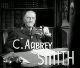 C. Aubrey Smith dans La Valse dans l'ombre, en 1940.