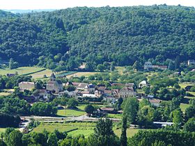 Le bourg de Calviac-en-Périgord