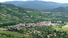 commune de Nant: son bourg chef-lieu. Vue générale