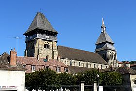 L'abbatiale Sainte-Valérie.