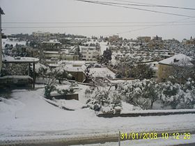 chaqra le 31 janvier 2008 après une tempete de neige (30 cm)