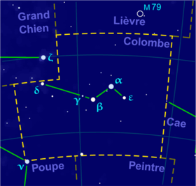 Image illustrative de l'article Colombe (constellation)