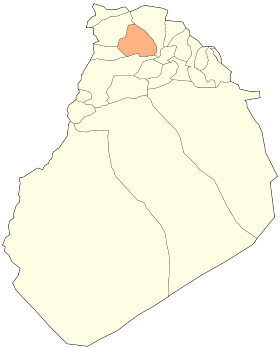 DA - 32-12 - Kef El Ahmar - Wilaya d'El Bayadh map.svg