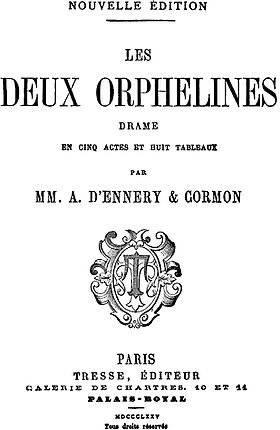 Illustration de Les Deux Orphelines