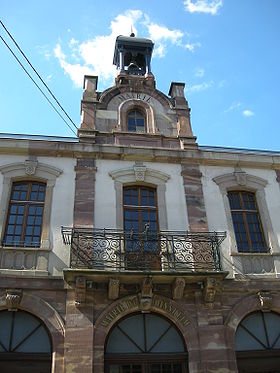 Le clocher de la mairie