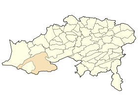 Dz - 05-14 Bitam - Wilaya de Batna map.svg