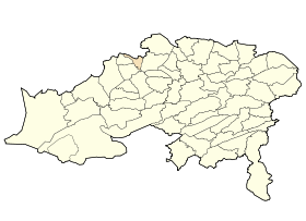 Dz - 05-25 Rahbat - Wilaya de Batna map.svg