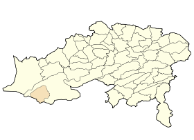 Dz - 05-55 M'Doukal - Wilaya de Batna map.svg