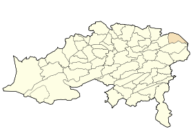 Dz - 05-60 Boulhilat - Wilaya de Batna map.svg