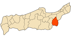 Dz - 42-27 - Ahmar El Ain - Wilaya de Tipaza map.svg