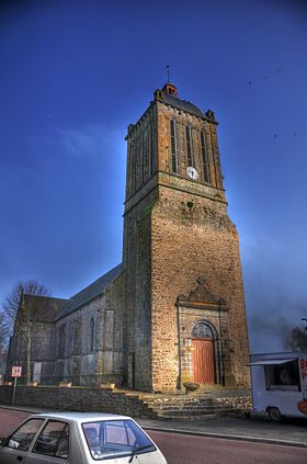 L'église de Montmartin-sur-Mer