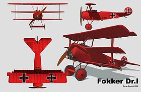 Fokker Dr.I 3 vues.jpg