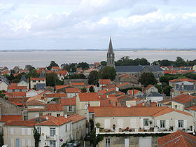 Le centre-ville de Fouras