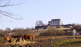 Vue de la vallée de la Crempse, côté nord