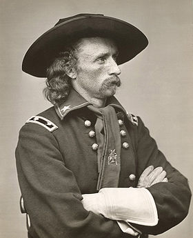 Le major-général Custer entre 1860 et 1869