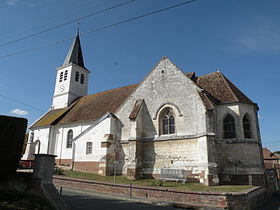 L'église Saint Lubin de Goincourt