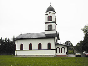 L'église orthodoxe de Gornji Podgradci