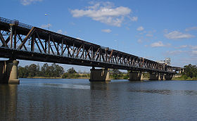 Le pont de Grafton sur la rivière Clarence