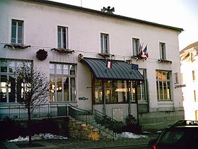 La mairie d'Hauteville-Lompnès