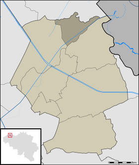 Localisation de Hoeke au sein de Damme