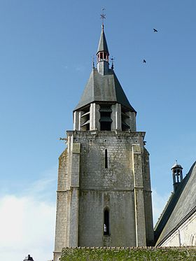 Clocher de l'église Saint-Jacques.