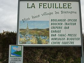 Le plus haut village de Bretagne