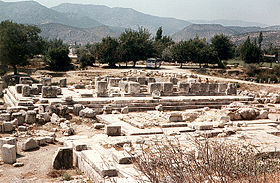 Temples de Léto, Artémis et Apollon