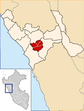 Location of the province Julcán in La Libertad.svg