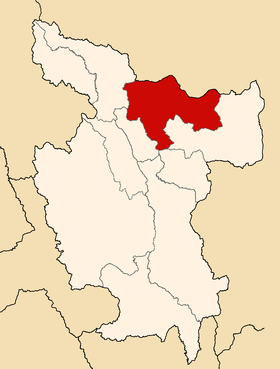 Location of the province Lamas in San Martín.PNG