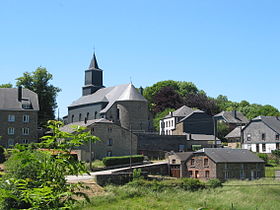 Le quartier de l'église Saint-Pierre (1840).
