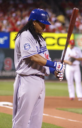 Manny Ramirez with a bat in August 2008.jpg