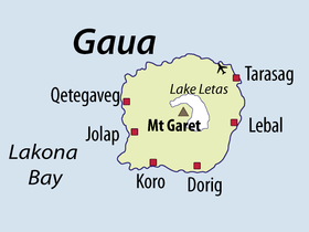 Carte de Gaua.