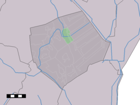 Localisation de Buinerveen dans la commune de Borger-Odoorn
