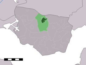 Localisation de Heinkenszand dans la commune de Borsele