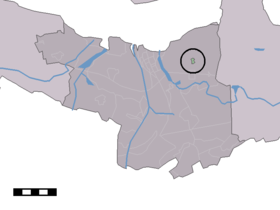 Localisation de Reuzenhoek dans la commune de Terneuzen