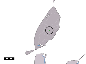 Localisation de De Waal dans la commune de Texel