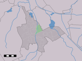 Localisation de De Punt dans la commune de Tynaarlo
