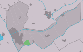 Localisation de Oudeschoot dans la commune de Heerenveen