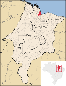 Localisation de Alcântara sur une carte